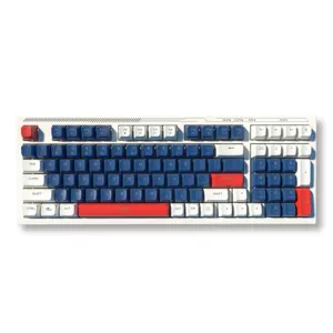 Logo OEM filaire usb rvb lumière LED pc ordinateur personnalisé 2.4G clavier d'abattage mécanique de jeu sans fil