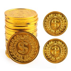 Nouvelle conception, logo personnalisé, OEM, machine de jeu d'arcade, jeton de jeu d'arcade en métal, laiton, or, argent, pour pousseur de plateau - Product Image 2