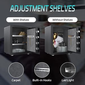 Tốt nhất bán chống cháy chống trộm điện tử lớn <span class=keywords><strong>Sentry</strong></span> két - Product Image 3