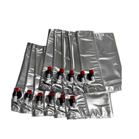 Kantong Aseptik PE Grosir dalam Kemasan Box 10L 25L 20L Kantong Tahan Lembab dengan Katup untuk Air Minum, Anggur, Jus, Susu, Minyak Zaitun