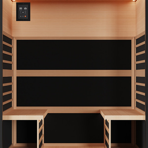 Sauna infrarouge lointain pour 4 personnes, en bois de cèdre de luxe, pour <span class=keywords><strong>spa</strong></span> et bien-être à domicile - Product Image 4
