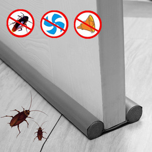 Guarnizione Impermeabile per Porte, Isolante Termico e Antispifferi, Protezione per il Basso della Porta, Barriera Antispifferi per Doppia Porta, Risparmio Energetico - Product Image 2