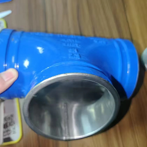 ท่อเหล็กเคลือบพลาสติก PVC สำหรับจ่ายน้ำ ใช้ในงานเหมือง ขายตรงจากโรงงาน ท่อเหล็กตะเข็บตรง - Product Image 1