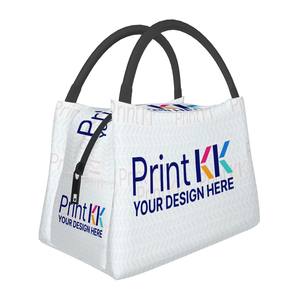 Sac isotherme de sac à lunch avec film d'aluminium personnalisé en tissu et polyester pour le stockage des aliments - Product Image 5