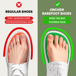 Zapatillas Minimalistas Flexibles y Suaves para Entrenamiento de Gimnasio con Puntera Ancha y Suela Plana Estilo Barefoot - Product Image 2