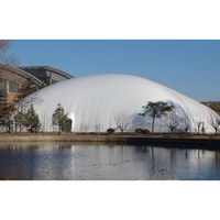 Haute Qualité PVC Pvdf Enduit Polyester Usine En Gros Bâtiment Industriel Gonflable Air Dôme Architecture Membrane Structure