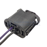 Adaptateur femelle 0090-133, longueur personnalisée, connecteur de faisceau automobile étanche, H9 1-1355664-2 F18, prise de feu antibrouillard avant