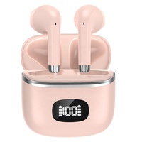 Écouteurs intra-auriculaires sans fil personnalisés avec 40 heures de lecture, écran LED, écouteurs de sport, micro intégré, casque
