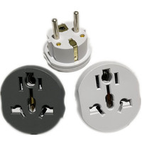 16a 250v changement universel ue chinois US Standard adaptateur de prise d'alimentation tête de transfert de voyage taille courte