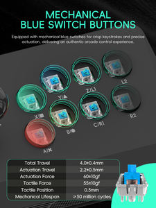 Manette Arcade Data Frog pour Windows, iOS, Android, TV Box, Street Fighter, Joystick Arcade, compatible avec M8 Retro Game Stick - Product Image 3
