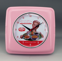 Desain jam dinding persegi dengan pola padat atau warna-warni jam senyap dan tidak berdetik ruang tamu kamar tidur dapur kantor sekolah