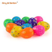 Jouet Offre Spéciale pour enfants avec style mignon et oeuf de couleur vive Festival en plastique personnalisé Pâques Surprise jouets oeuf pour enfants