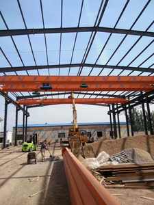 Pont roulant compact à poutre simple LD avec fonctionnement fluide, adapté aux usines et ateliers - Product Image 2