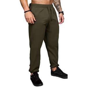 <span class=keywords><strong>Pantaloni</strong></span> Sportivi da Uomo Elasticizzati ad Asciugatura Rapida, Vestibilità Ampia <span class=keywords><strong>con</strong></span> Polsini Elastici e Coulisse - Product Image 4