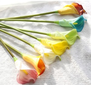 Lys — Fleurs Artificielles PU Pour déco, 10 Fleurs Artificielles avec longue branche - Product Image 3