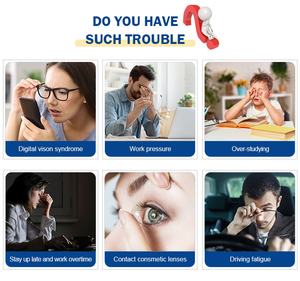 Masque oculaire chauffant jetable personnalisé avec logo pour le <span class=keywords><strong>syndrome</strong></span> de l'œil <span class=keywords><strong>sec</strong></span> et le soulagement de la fatigue, compresse chaude à vapeur - Product Image 6