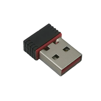 Adaptador USB inalámbrico externo de 150Mbps al por mayor, 802.11N 2.4Ghz, mini dongle Wifi USB para Nano Laptop, PC de escritorio, en stock.