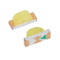 LED SMD 1204 blanc chaud 3000K à émission latérale avec courant direct 20mA, garantie 2 ans pour l'indication sur panneaux de commande industriels