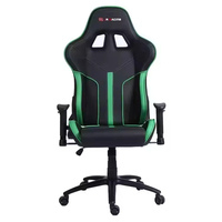 Fauteuil de jeu pivotant en cuir PU au design moderne, avec vérin à gaz à 3 positions et accoudoirs réglables, vente en gros