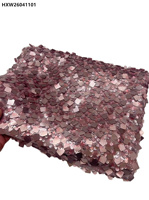 Tissu en dentelle de luxe pour robe de mariée, dentelle africaine française avec paillettes brillantes pour robe de mariée