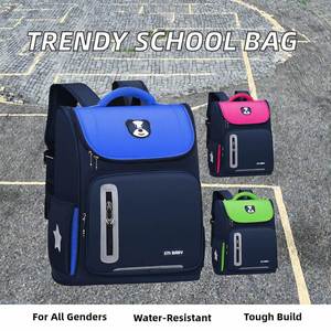 Hot Selling Customised School <b>Backpack</b> Boys & Girls Fashionable Design Waterproof Oxford Nylon Zipper Closure-Wholesale - Product Image 3