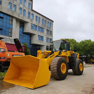 Equipo de ingeniería cargadora de ruedas pintura original usada 7 toneladas Komatsu 470 cargador frontal de la parte delantera de la máquina de carga de 1/2/2/2 - Product Image 2