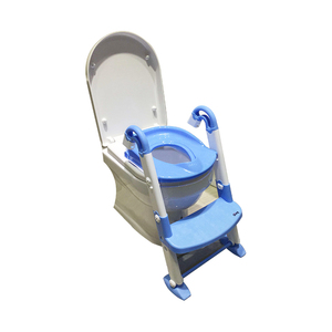 Siège <span class=keywords><strong>de</strong></span> toilette portable <span class=keywords><strong>de</strong></span> haute qualité pour bébé avec marchepied, échelle pour bébé, enfant en bas âge, toilette d'apprentissage - Product Image 3