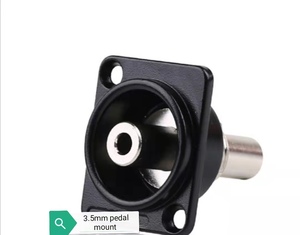 Conector <span class=keywords><strong>RCA</strong></span> <span class=keywords><strong>Hembra</strong></span> Tipo D <span class=keywords><strong>para</strong></span> Montaje en Panel, con Brida Negra <span class=keywords><strong>para</strong></span> Montaje en <span class=keywords><strong>Chasis</strong></span>, <span class=keywords><strong>para</strong></span> Audio y Video, <span class=keywords><strong>para</strong></span> Amplificador y Altavoz - Product Image 3