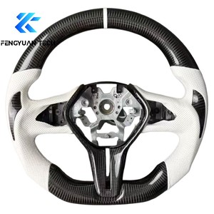 Volant chauffant en fibre de carbone avec LED pour Infiniti Q50 Q60 Q70 FX35 M35 Nissan <span class=keywords><strong>370Z</strong></span> 2014 2015 2016 2017 2018 2019 2010 2021 - Product Image 2