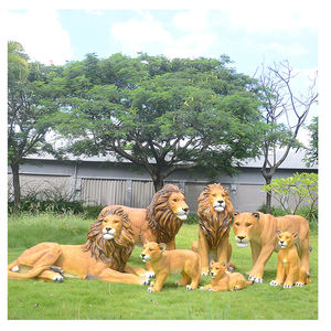 Elefante decorativo <span class=keywords><strong>de</strong></span> fibra <span class=keywords><strong>de</strong></span> vidrio, elefante, León, <span class=keywords><strong>jirafa</strong></span>, Panda, Safari, animales salvajes, gran oferta - Product Image 1