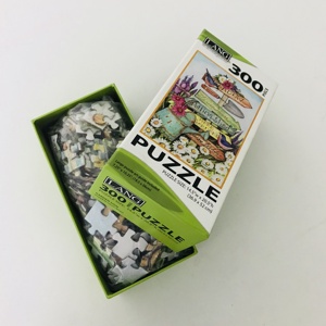 Promotional OEM flower puzzle intelligence games 1000 piece puzzle paper jigsaw puzzles for adults - Product Image 1