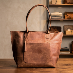 Sacs à main de voyage légers en cuir véritable imperméable BS INTERNATIONAL 3L+ grande capacité avec bandoulière - Product Image 3