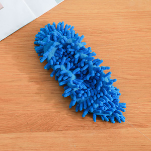 Funda <span class=keywords><strong>de</strong></span> Mopa Extra Grande <span class=keywords><strong>de</strong></span> Felpa para Zapatos, Reutilizable, Lavable, Silenciosa, Pantuflas para el Hogar, Aluminio Engrosado para una <span class=keywords><strong>Limpieza</strong></span> Eficaz - Product Image 6