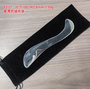 Outil de massage du visage Gua Sha en acier inoxydable avec logo personnalisé Outil de grattage professionnel pour la peau et le visage - Product Image 4