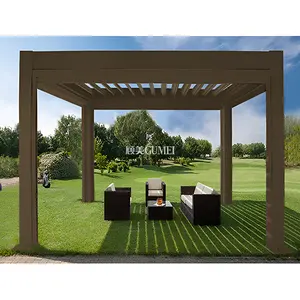 Pergola télécommandé en Aluminium, haut de gamme, étanche, personnalisé - Product Image 1