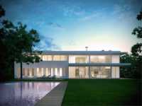 Villa en acier léger préfabriquée de luxe | Maison moderne de structure en acier | Conception personnalisée pour le projet de construction résidentielle