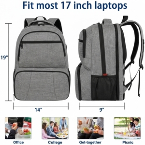 Mochila Nevera para Preparación de Comidas con Lonchera, la Mejor Lonchera con Compartimento para Portátil - Product Image 4