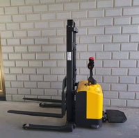 Chariot élévateur électrique EverLIFT Self Lift Rider, capacité de charge de 1500 kg (3300 lb), élévateur de 3 m, batterie lithium-ion, chariot élévateur à fourches électrique
