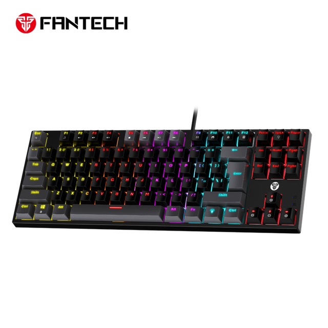Professional Hot Swappable Red Switch 65% Mechanical Gaming Keyboard Backlit 68 Keys Compact Gamer Gaming Keyboard