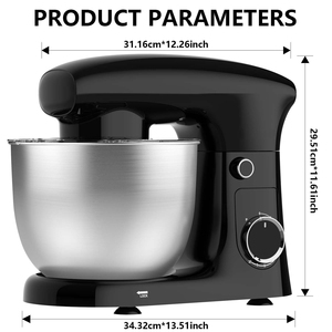 Mélangeurs électriques de cuisine multifonctionnels sur socle pour pâtisserie, personnalisables pour usines électriques - Product Image 4