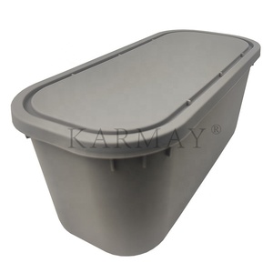 Contenedores Portátiles de 5L en Existencia, para Helados y Gelato, Plástico de Grado Alimenticio, Reciclable, Hecho con Materiales Reciclados, Personalizable - Product Image 2