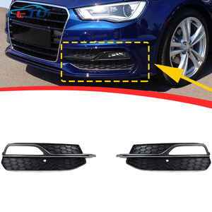 Une paire de pare-chocs avant antibrouillard calandre couvercle antibrouillard pour <span class=keywords><strong>Audi</strong></span> <span class=keywords><strong>A3</strong></span> <span class=keywords><strong>Sline</strong></span> S3 2012 2013 2014 2015 <span class=keywords><strong>2016</strong></span> - Product Image 1