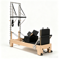 Matériel de fitness professionnel en gros pour clubs de yoga et salles de sport : Machine de Pilates, Reformer de stretching, Lit Reformer, Tour, Demi-trapeze