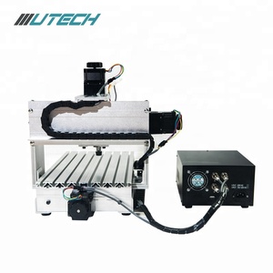 Facile à utiliser MINI bureau 2030 3040 4 <span class=keywords><strong>Axes</strong></span> 300W CNC routeur à bois fraiseuse avec câble USB gravure sculpture Machine - Product Image 5