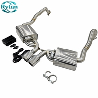 Sistema de Escape Valvetronic de Acero Inoxidable con Válvulas de Alto Rendimiento Rytan para Porsche Cayman 981 2.7T/2.9/3.4T 2013-2015