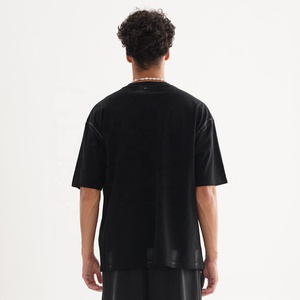 T-shirt pour homme en coton 100% de qualité supérieure, imprimé vintage surdimensionné, fabriqué sur mesure en Chine, Guangzhou - Product Image 3