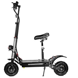 Trottinette en aluminium S3 - Batterie 60V 38AH, pliable, étanche, avec amortissement hydraulique et roues - Product Image 3