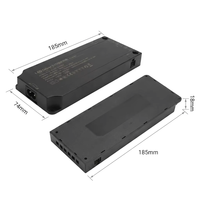Alimentation électrique 60W 12V 24V pour éclairage de meubles, vente en gros d'usine, fabricant OEM/ODM, driver LED haute efficacité à 6 ports de sortie