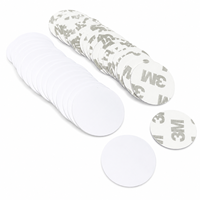 Autocollant NFC rond en PVC de 25 mm, NFC213 215 216 RFID, jeton NFC, carte RFID pour le partage d'URL sur les réseaux sociaux