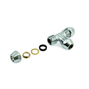 "Acoplador en T igual de acero al carbono 12mm Tamaño de tubería forjado 12x12x12mm 1PC Pedido mínimo" - Product Image 2